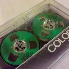 Green Color Reel to Reel Audio Cassette Tape New