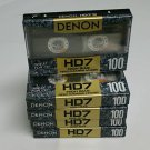 Denon HD7-100 Hi Bias Audio Cassette Tapes Made in Japan