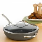 Calphalon Contemporary Nonstick 13" Deep Skillet with Cover New Retail Box