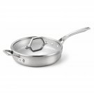 Calphalon AcCuCore 3 Qt. Saute Pan with Cover  New