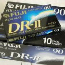 10 Fuji Hi Bias Audio Cassette Tapes for Sony Nakamichi
