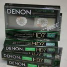 Denon HD7-100 Cassette Tape lot  Made in Japan