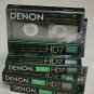 Denon HD7-100 Cassette Tape lot  Made in Japan