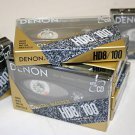 10 Denon HD8-100 Metal Cassette Tapes