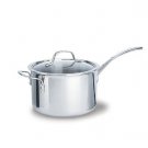 Calphalon Tri-ply Stainless Steel 4.5Qt. Sauce Pan & Cover  New Retail