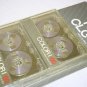 Silver Reel to Reel Audio Cassette Tapes