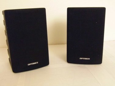 Optimus Radio Shack Model: PRO X7 Stereo Speaker Set
