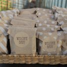 Lot of 25 Organic Soap Baby Shower Favors