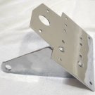 Chrome Billet Side Mount License Plate Frame for Honda Motorcycles