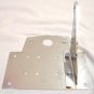 Chrome Billet Side Mount License Plate Frame for Yamaha Motorcycles