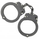High Security Authentic Stainless Steel Handcuff Black