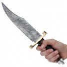 Kentucky Woods Damascus Steel Bowie Knife