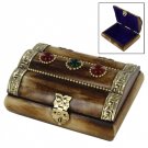 Handcrafted Indian Princess Bone Jewelry Box