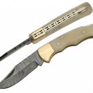 Real DAMASCUS Pocket Knife