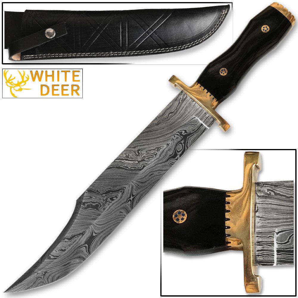 Handmade Damascus Steel Jim Bowie Knife   5a7cae424274b 351512b 