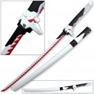 Overwatch Katana Genji Sword WHITE/RED Dragonblade Cybernetic Warrior Steel Replica OW