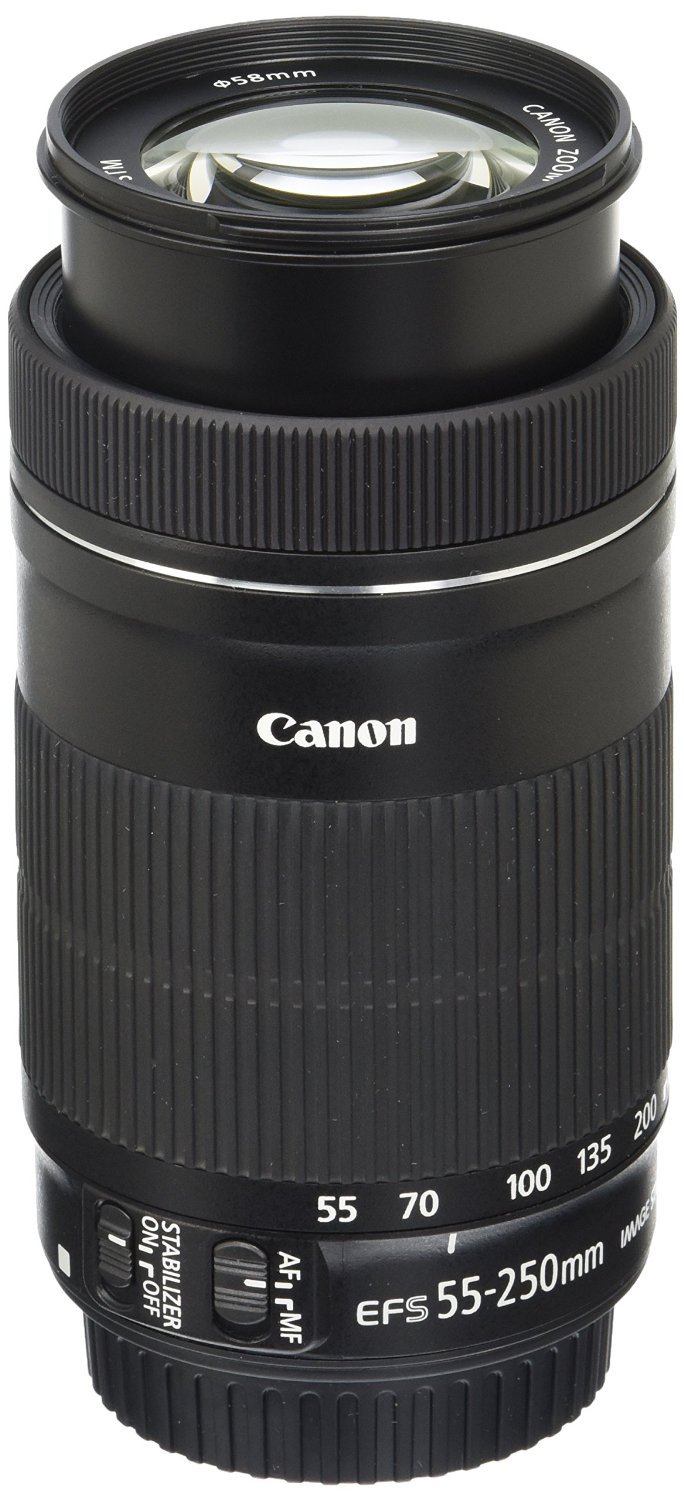Canon EF-S 55-250mm F4-5.6 IS Lens for Canon SLR Cameras