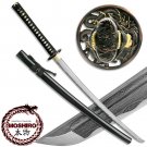 MOSHIRO Folded Steel Samurai Sword - 1000+ Layers - Dragon