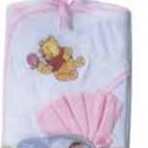 Winnie the Pooh hooded towel and washcloth set baby bath gift newborn layette