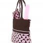 NEW BELVAH (3)PC DIAPER BAG W/ BABY CHANGING PAD QRBN1103L(BRPK) Clearance Sale
