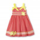24M Blueberi Boulevard Dress Toddler Girl's Pleated Sundress - Dots 807746352901