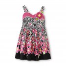 Size 24M months girl's zebra & floral sundress by YOUNGLAND - Dress 888481261680