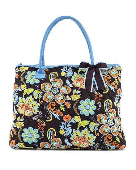 Quilted floral large tote bag handbag purse QFJ2705(BRTQ) BJ900