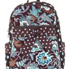Belvah small quilted floral backpack book bag QF2716(BRTQ) BP05