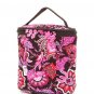 Belvah quilted paisley brown & pink lunch bag box QF27LT13(BRPK) BS399