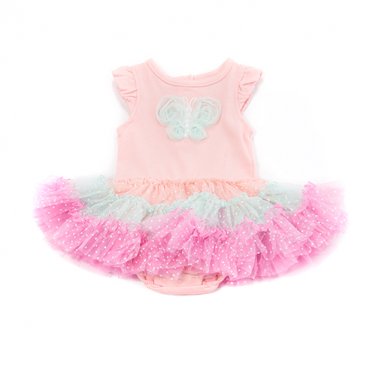 New baby girls size 9-12M sleeveless tutu dress tulle skirt 9-12 months B594 094134933761