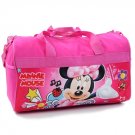 Girls 18" pink Minnie Mouse canvas duffle bag Disney PK900