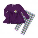 Baby girls toddler size 12M Kids Headquarters 2pc. Butterfly Top Set B639 881634759539