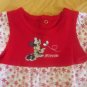 Baby girls size 3-6 months Disney Minnie Mouse dress and diaper cover
