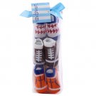 Baby boys size NB-12M 3 pack of sports printed socks basketball, football soccer B239