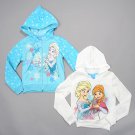 Girls Size 4 Disney Frozen 2 pk.  Fleece Hoodies Elsa