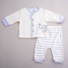 Baby Boy Size 0-3 Months René Rofé Elephant Cardigan & Pants Set B594 017036756078