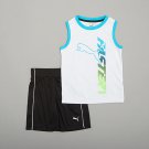 Toddler Boy's Size 4T Boy Puma Cat 2pc. Tank Top & Shorts Set SS