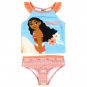 Disney Moana Girls 2T Authentic Character Two Piece Swimsuit UPF 50 024054001592