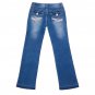 Girls Size 8 Freestyle Roxy Frayed Hem Bootcut Jeans