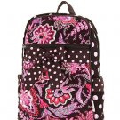 Belvah large quilted floral backpack book bag QF2746(BRPK) BP08