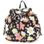 Belvah Quilted Floral Drawstring Backpack QCF2728(BKPK) BS500B BP18