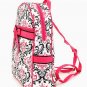 Belvah Monogramable Large Quilted Damask Backpack Bookbag QND2746(BKPK) BS795 BP20