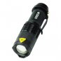 Mini CREE Q5 LED Flashlight 7W 300LM Torch Adjustable Focus Zoom Light Lamp