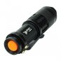 Mini CREE Q5 LED Flashlight 7W 300LM Torch Adjustable Focus Zoom Light Lamp