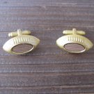 Lambeau Field Football Cufflinks from a Bleacher seat.