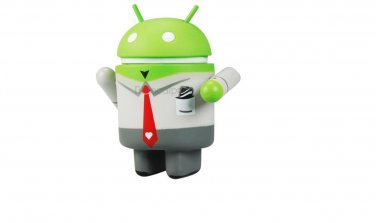 Google Android Robot Doll Toy Action Figure (Green)