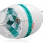 E27 3W AC 85-260 V RGB LED Full Color Rotating Lamp Search (White)