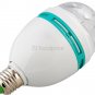 E27 3W AC 85-260 V RGB LED Full Color Rotating Lamp Search (White)