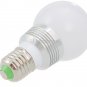 E27 3W 85-256V Q4 Colorful LED Ball Bulb