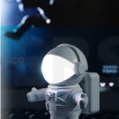 Creative Astronaut Shaped USB Powered Mini Night Light (White)